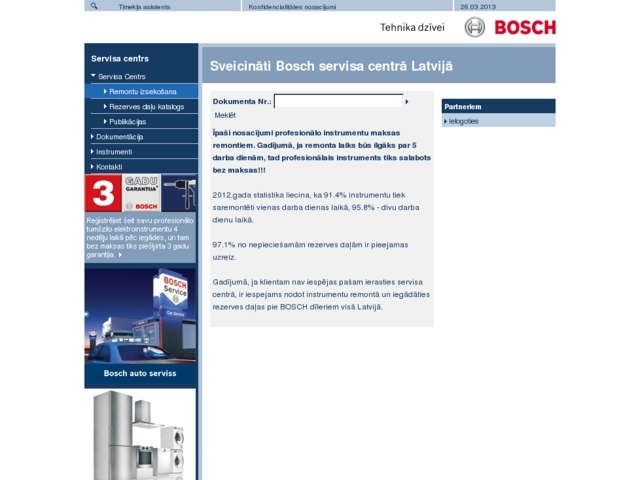 BOSCH - Robert Bosch, SIA
